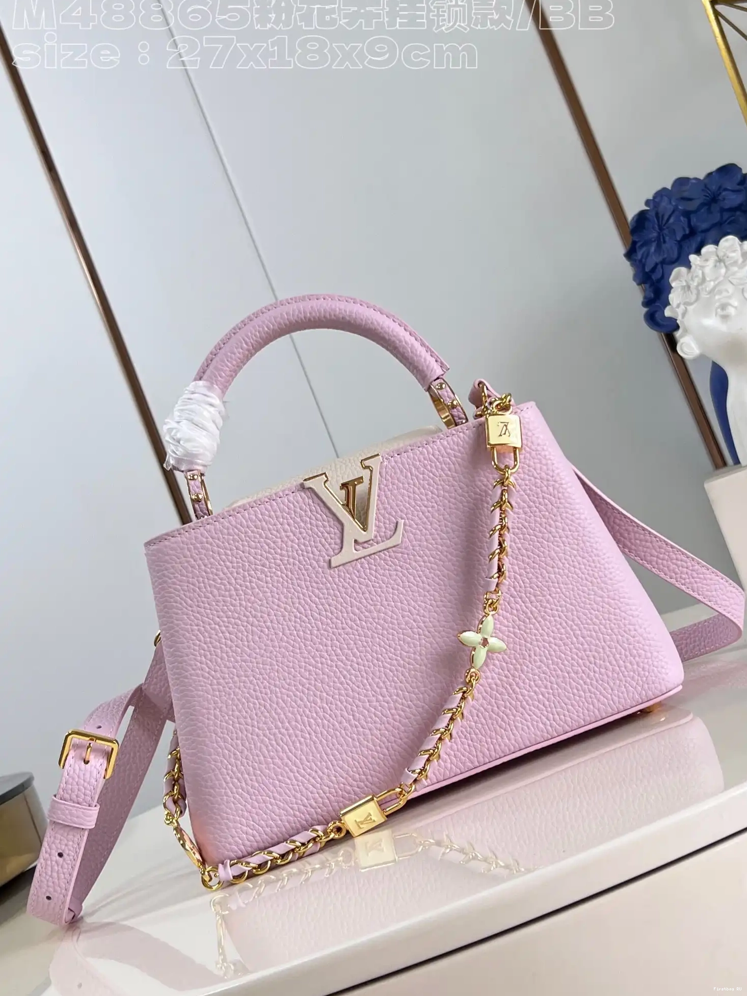 CAPUCINES LOUIS VUITTON BB-27*18*9CM 0609